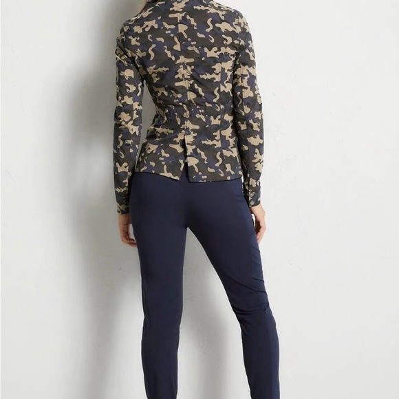 Anatomie Women's Navy, Black and Tan Utility Jacket - Picture 3 of 7